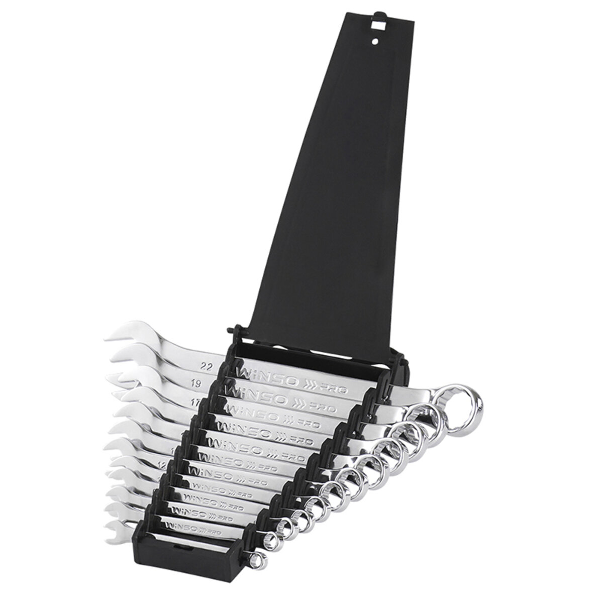 Набір ключів Winso PRO комбіновані CR-V 12шт 6-22мм (900112) дивитися фото №4