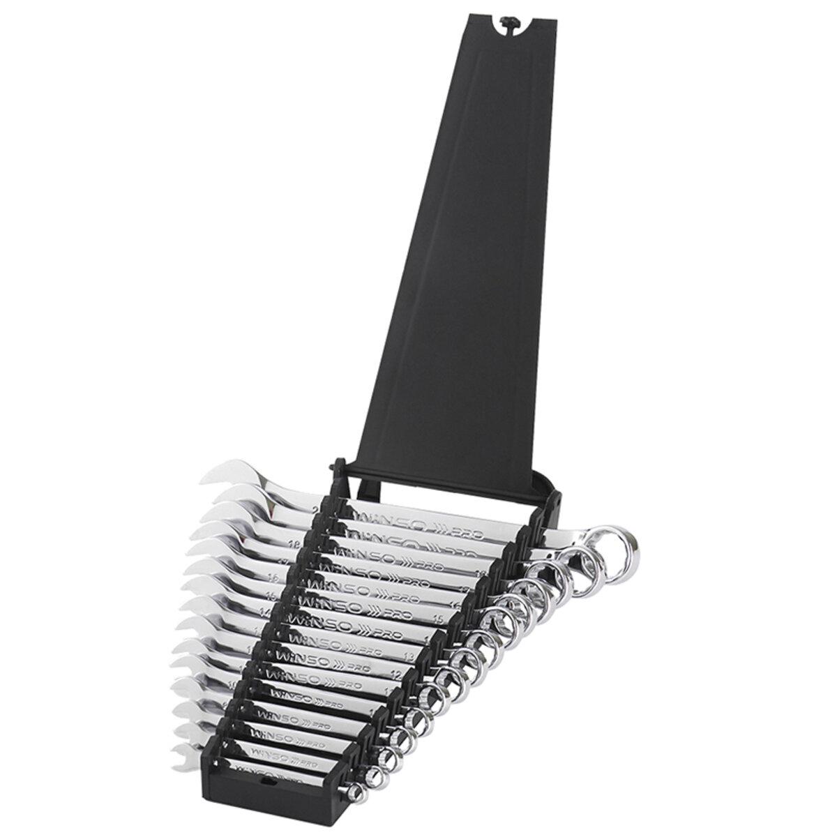 Набір ключів Winso PRO комбіновані CR-V 15шт 6-22мм (900115) дивитися фото №4