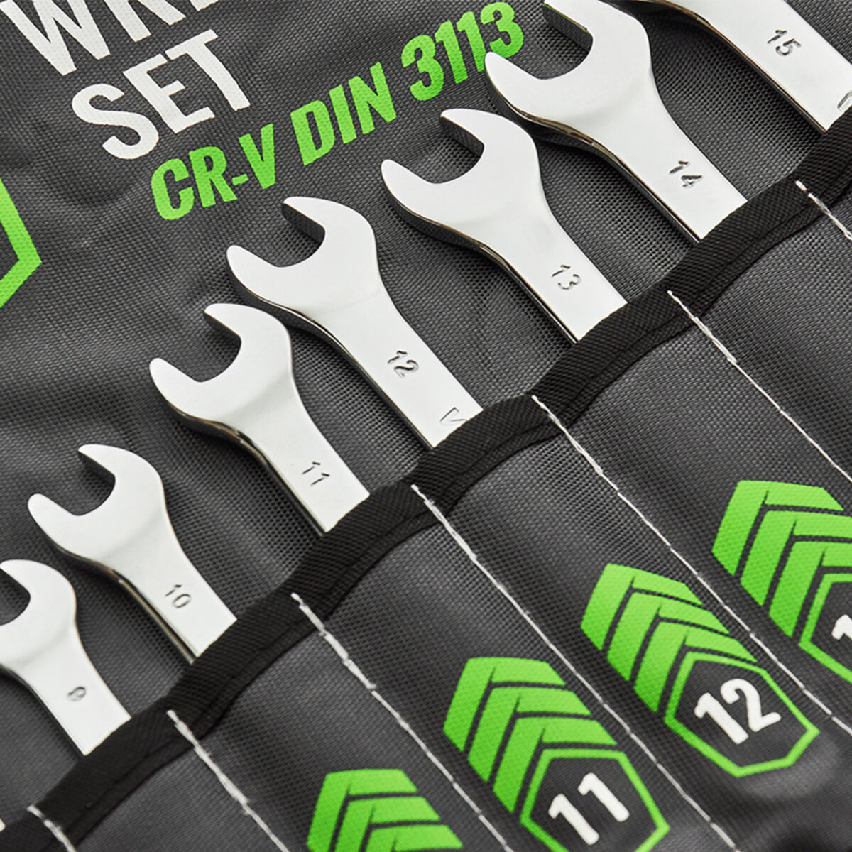 Набір ключів Winso PRO комбіновані CR-V 17шт 6-24мм (900117) дивитися фото №3