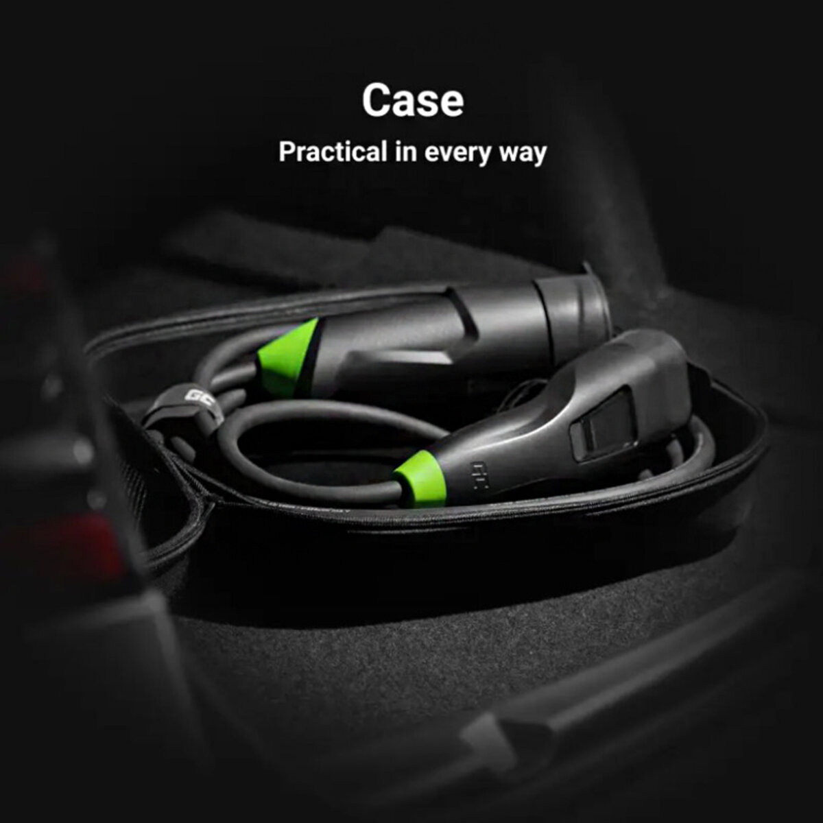 Мобильное зарядное устройство для Green Cell Habu EV 11кВт 7м Type-2 для CEE, 16А Wallbox 2в1 с приложением GC (EVGC01) смотреть фото №4