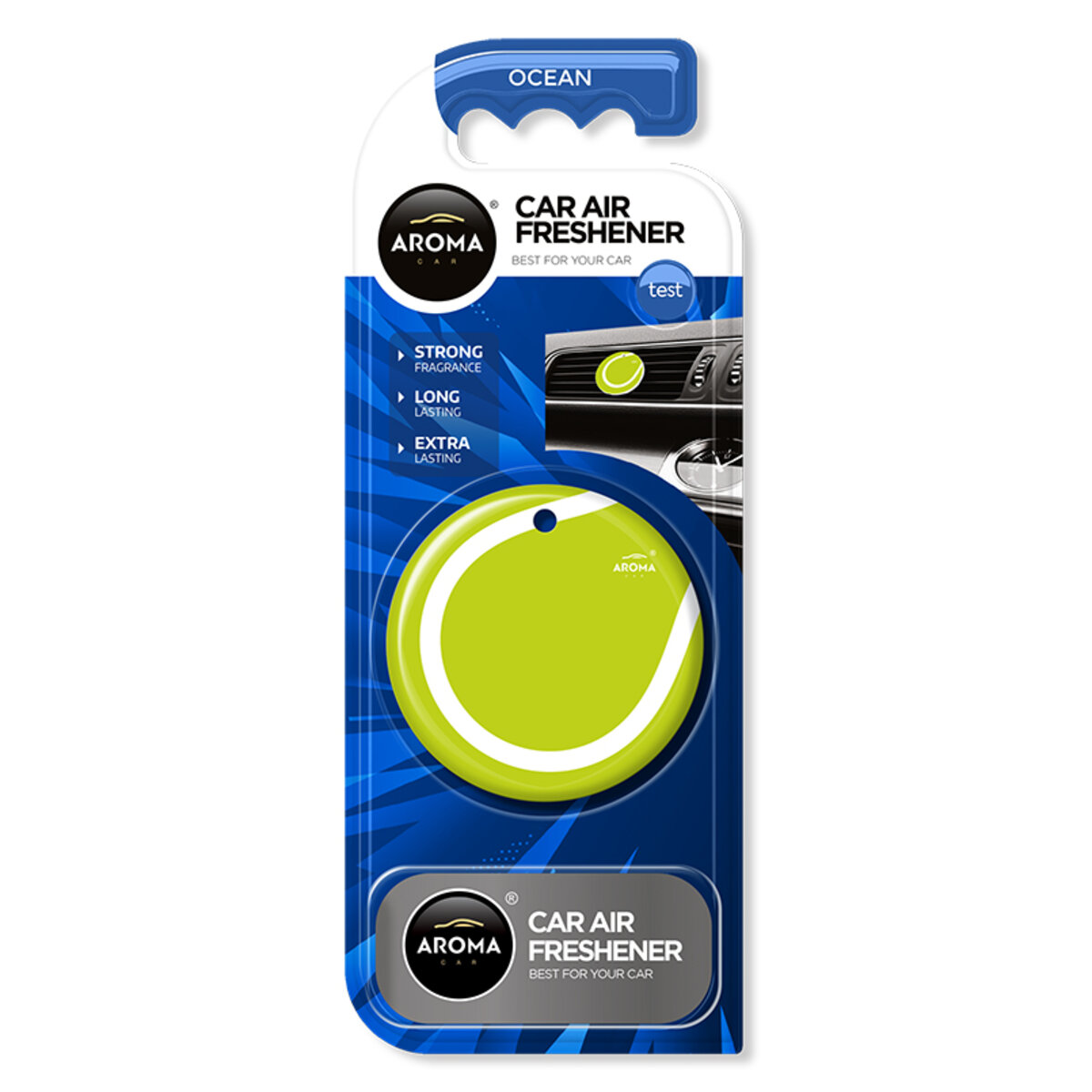 Автомобільний Ароматизатор Aroma Car Sport - Tennis Ocean сухий (11464) | Аромат: Інший дивитися фото №1