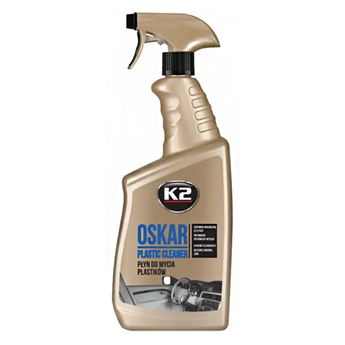 Очиститель для пластика K2 Oskar Plastic Cleaner, 750мл (K217M1) смотреть фото №1