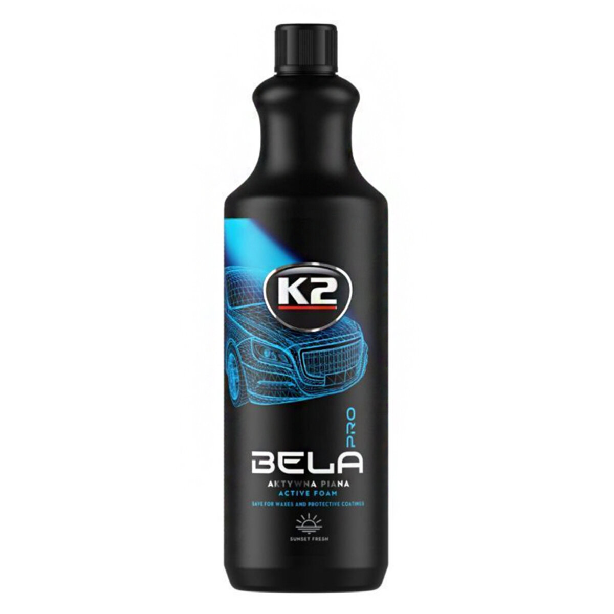 Активна піна K2 Bela Pro Sunset Fresh для безконтактної мийки концентрат (свіжий захід сонця), 1л (D01111) дивитися фото №1