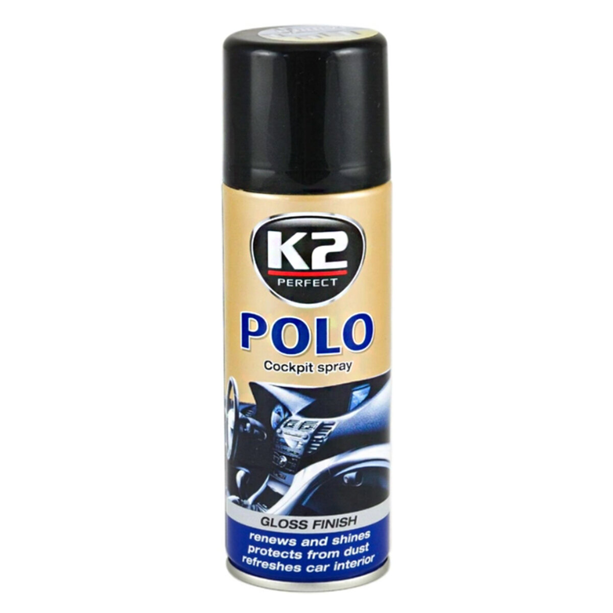 Поліроль для пластику K2 Polo Cockpit Fahren драйв 200мл (K402FA) дивитися фото №1
