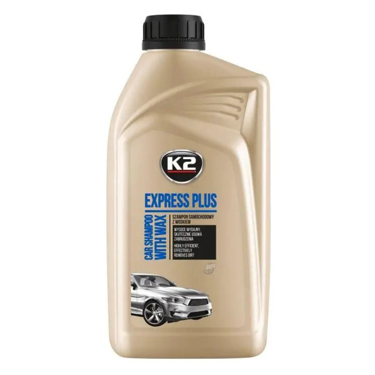 Шампунь з воском (білий) K2 EXPRESS PLUS, 1л (K141) дивитися фото №1