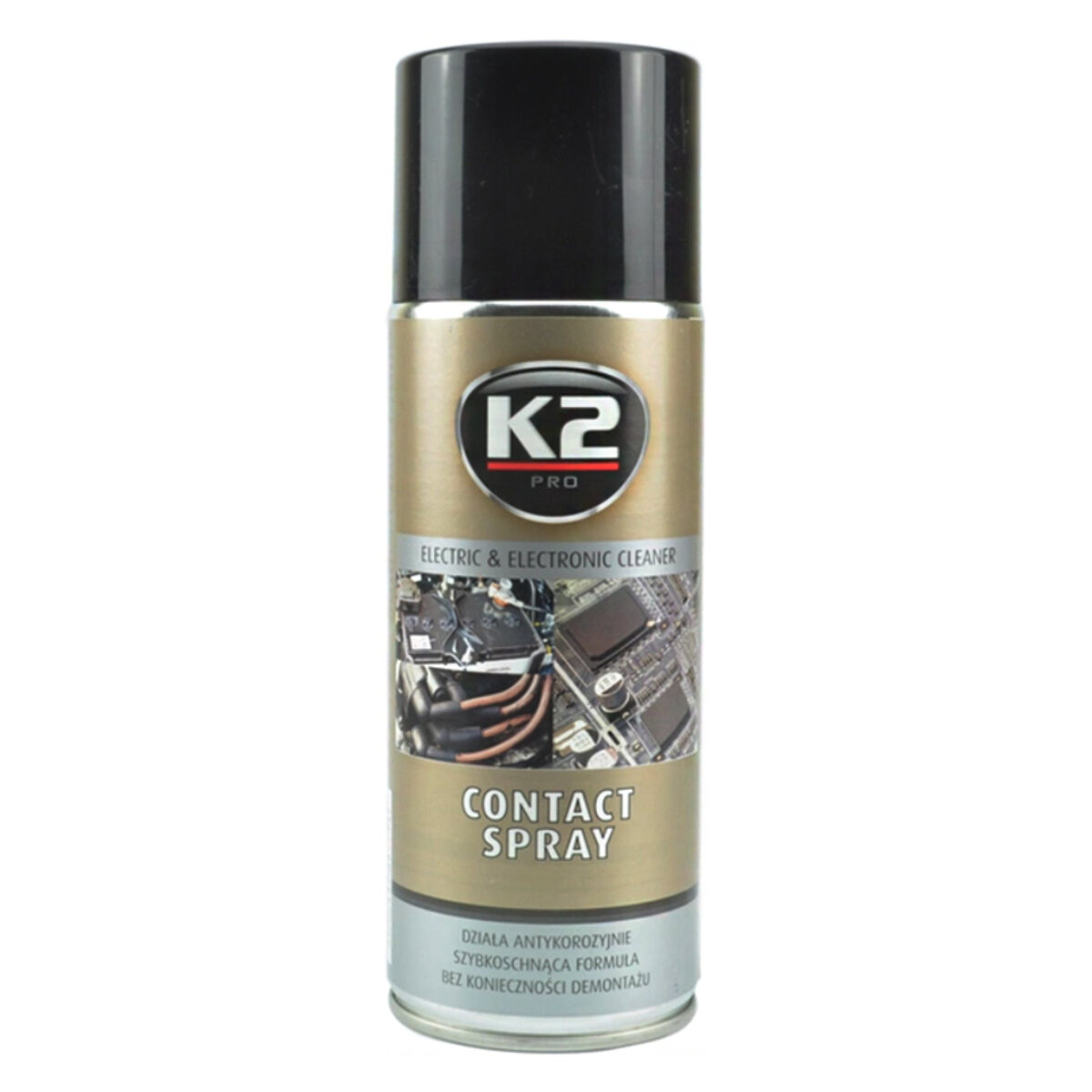 Очисник контактів K2 Contact Spray, 400мл (W125) дивитися фото №1