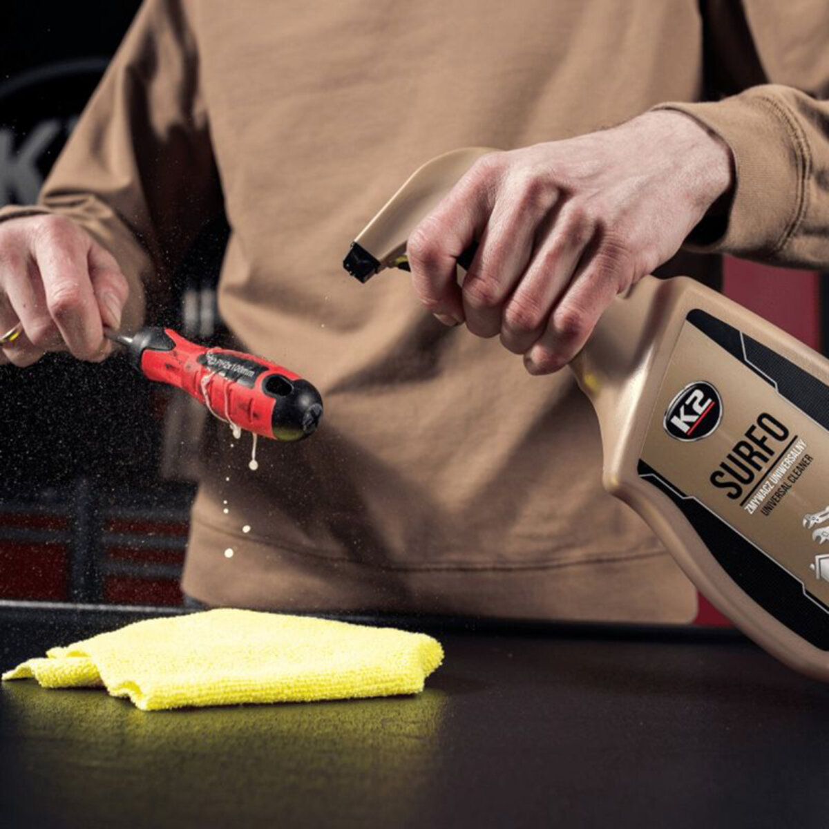 Засіб для знежирення та очищення поверхні K2 Surfo 750мл (W158) дивитися фото №2