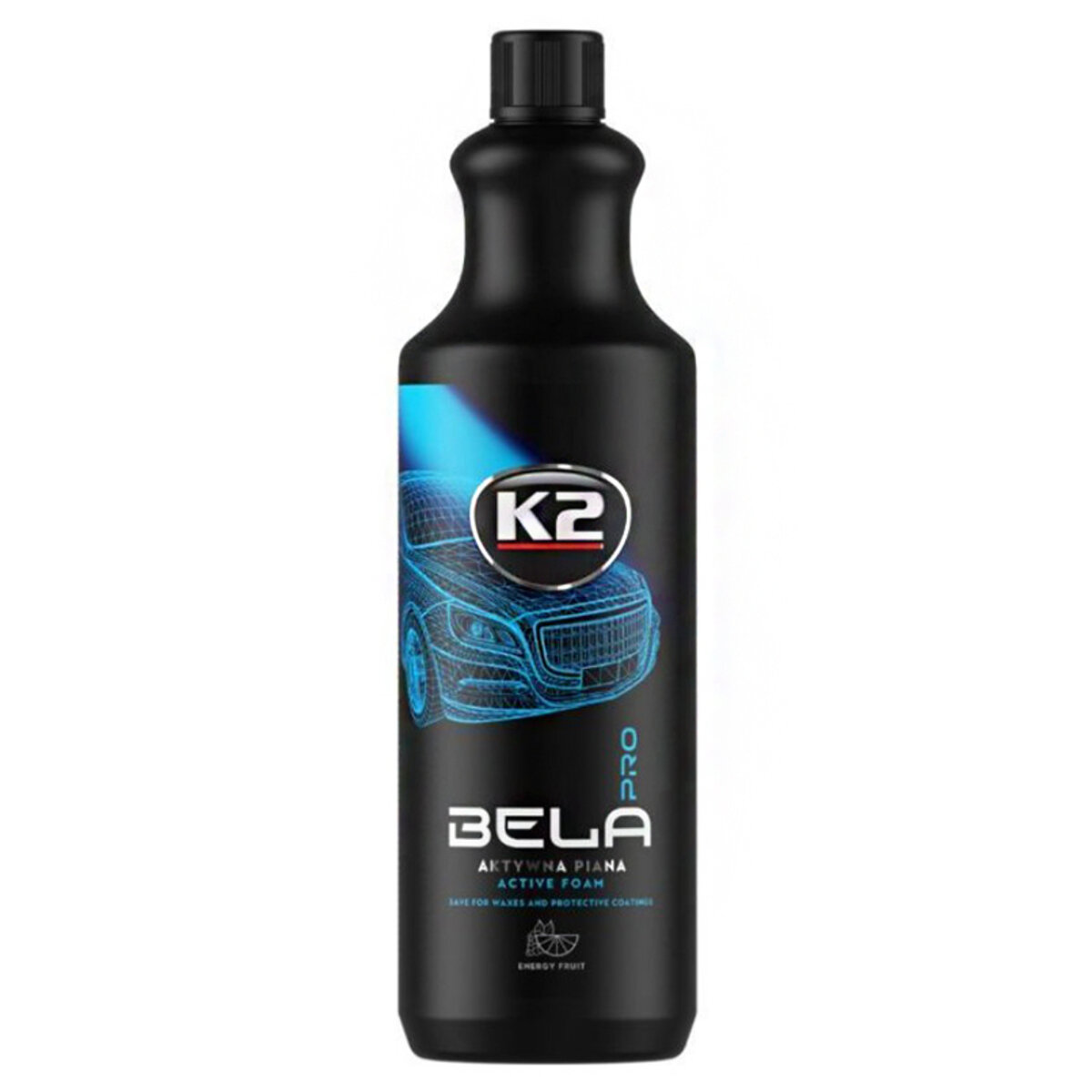 Активна піна K2 Bela Pro Energy Fruit для безконтактної мийки концентрат (енергія фруктів), 1л (D0121) дивитися фото №1