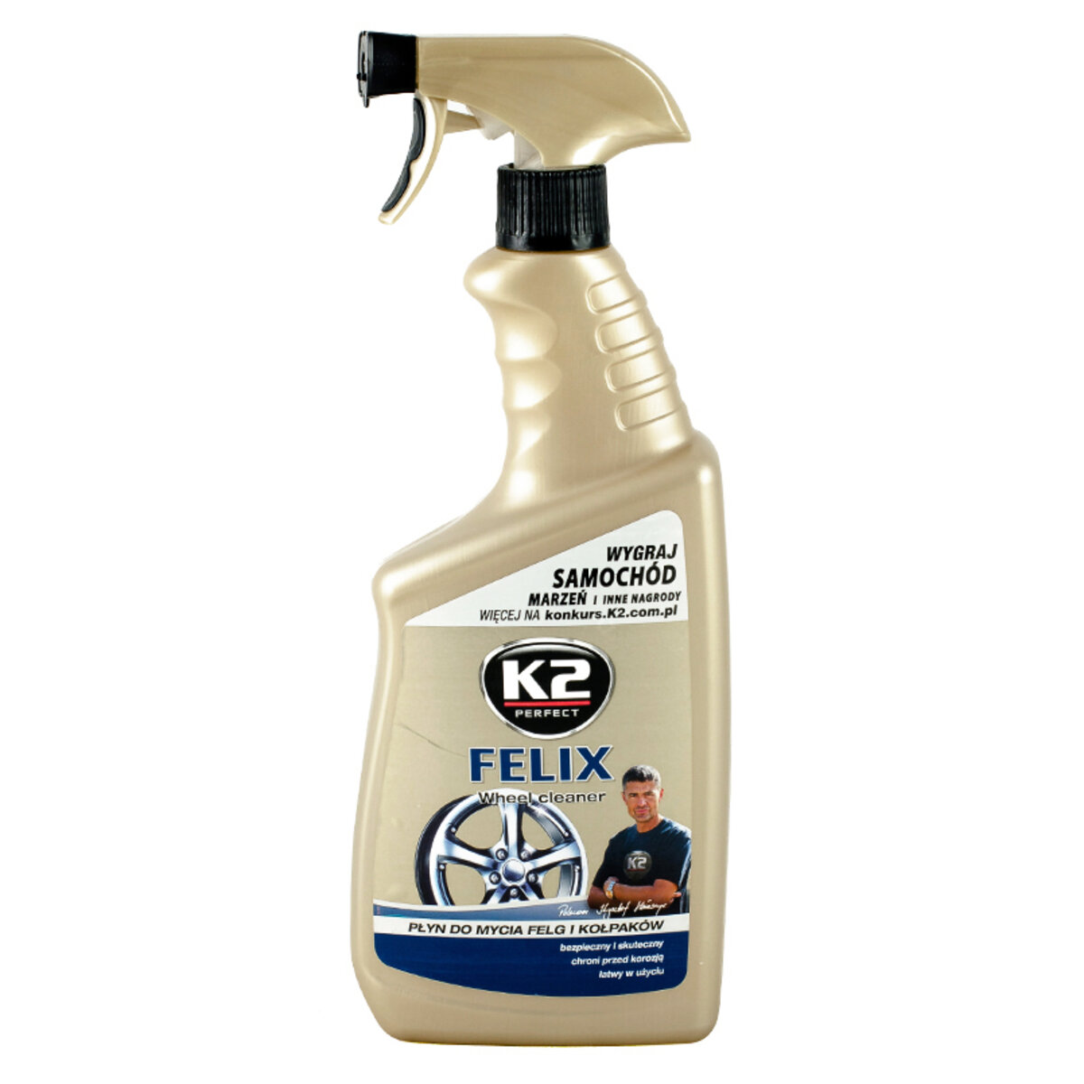 Засіб для миття дисків і ковпаків (рідина) K2 FELIX ATOM, 750мл (K167M1) дивитися фото №1