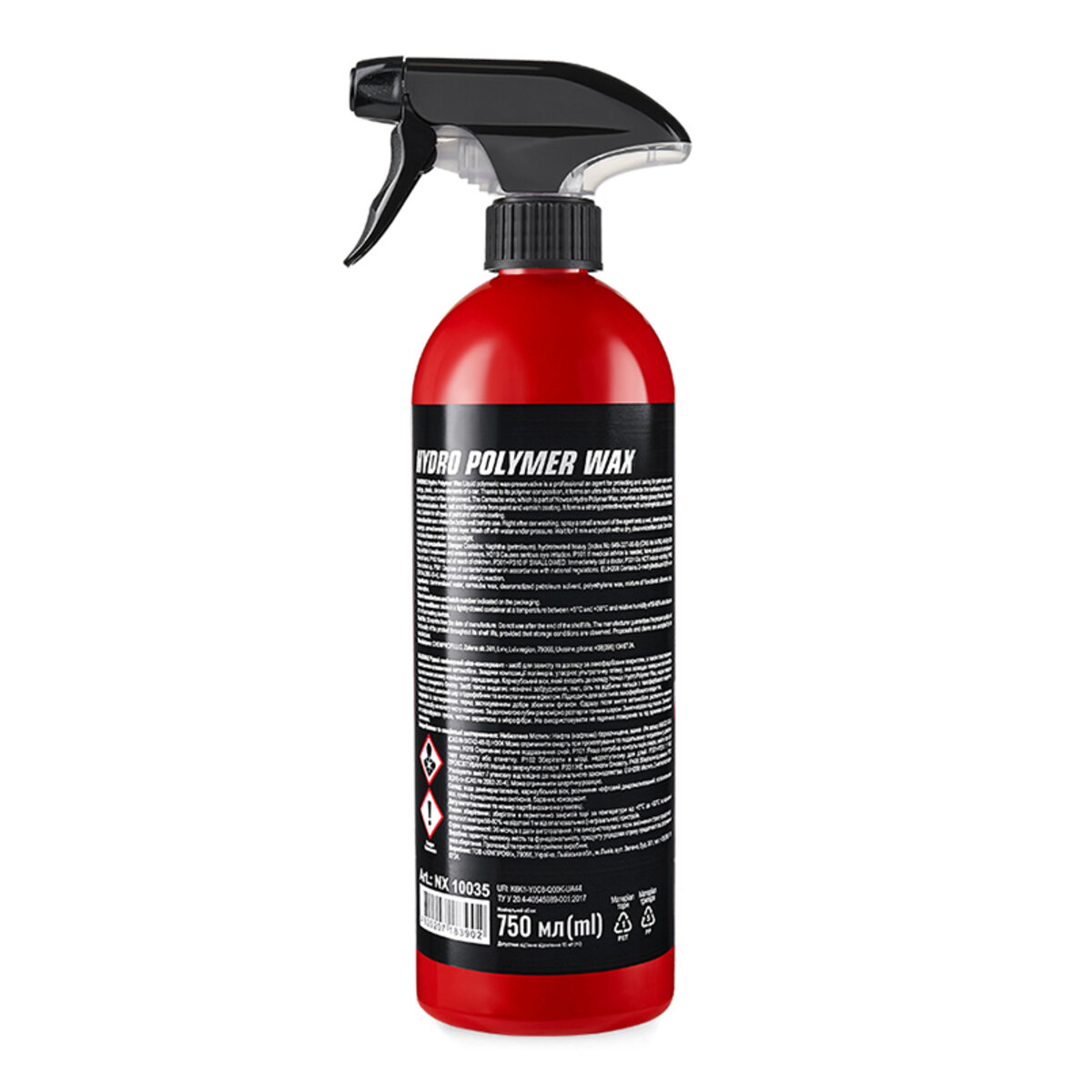 Воск Nowax Hydro Polymer Wax консервант 0,75л (NX10035) смотреть фото №2