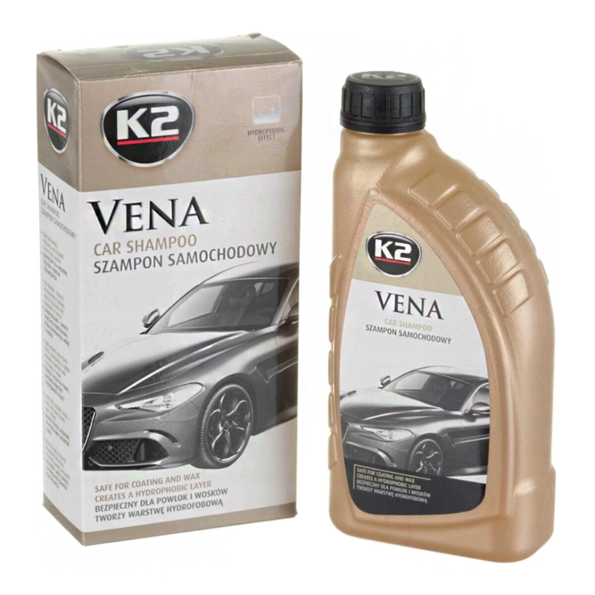 Автошампунь K2 Vena пляшка 1л (G141) дивитися фото №2