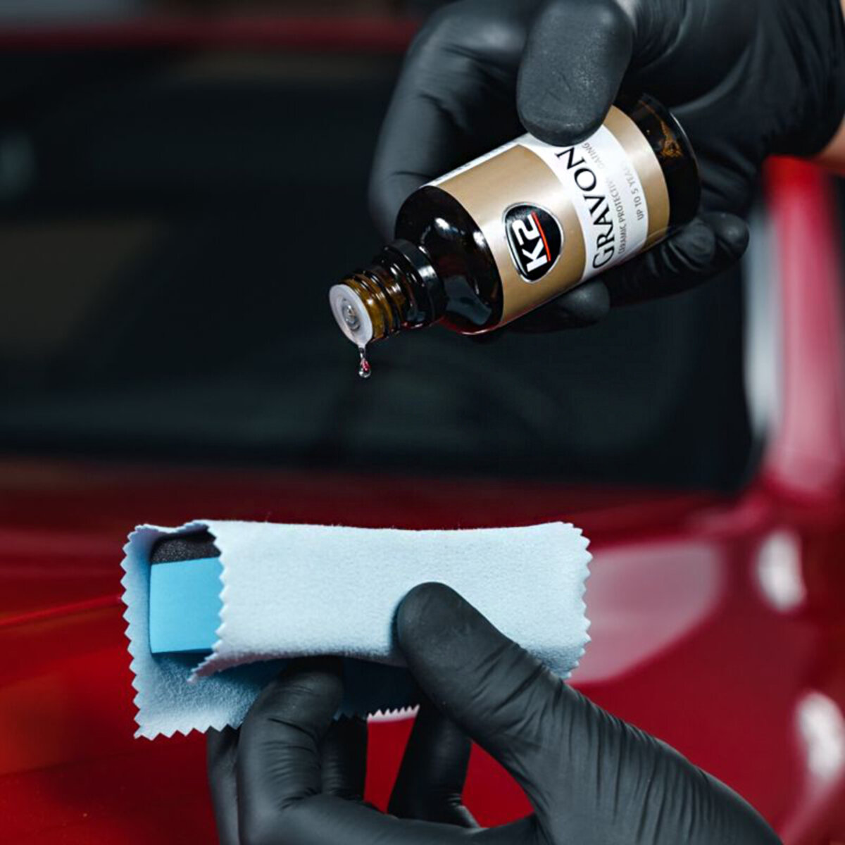 Засіб для нанесення керамічного покриття K2 Gravon Refill 50мл (G031) дивитися фото №3