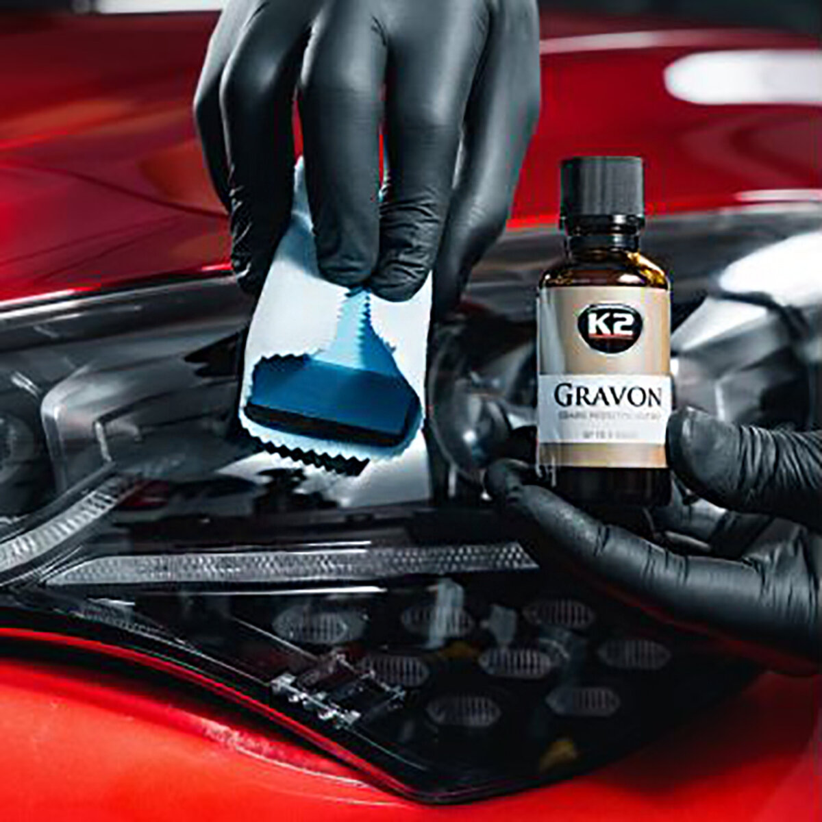 Засіб для нанесення керамічного покриття K2 Gravon Refill 50мл (G031) дивитися фото №4