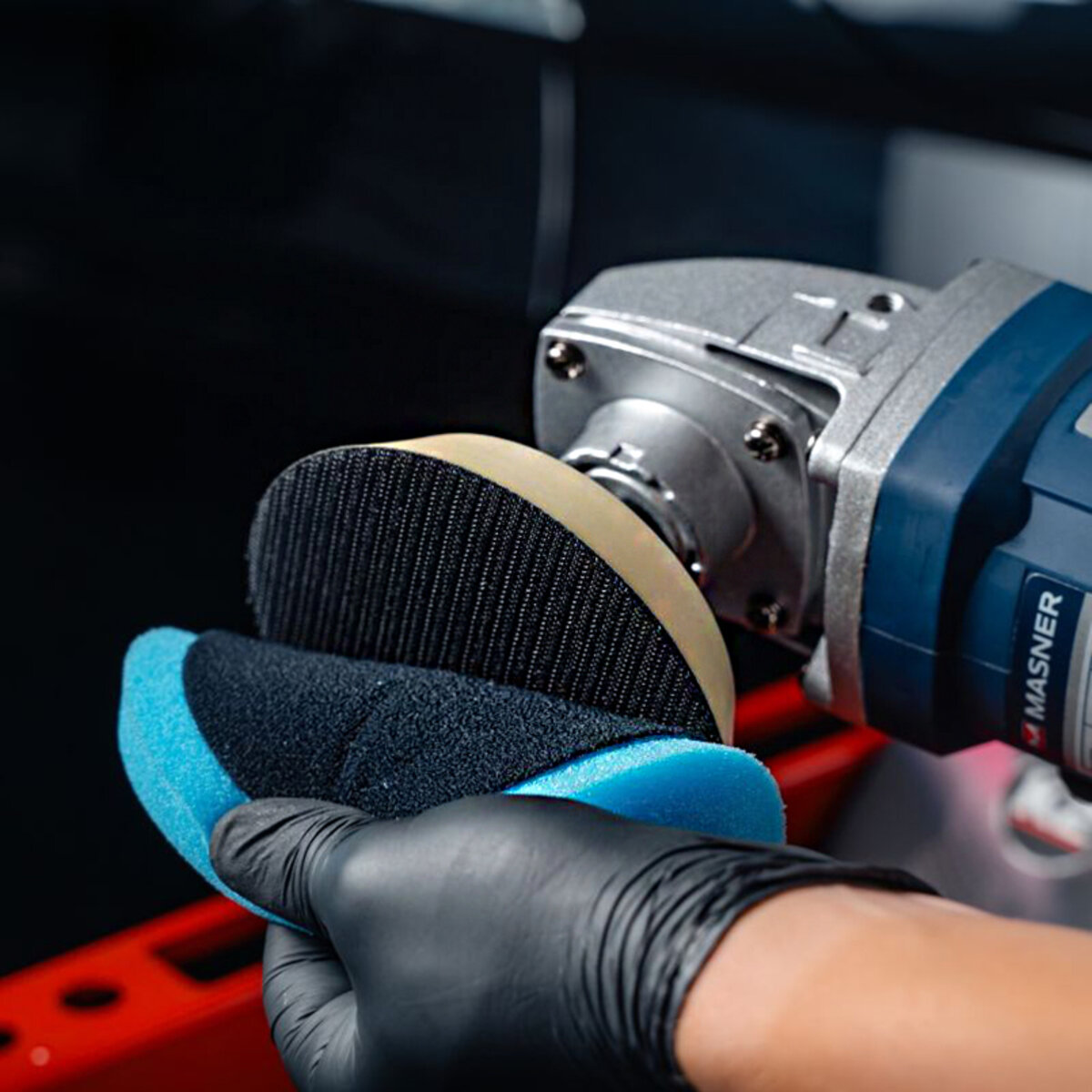 Тримач на липучці для полірувальних кругів K2 DURAFLEX 123мм (L600) дивитися фото №4