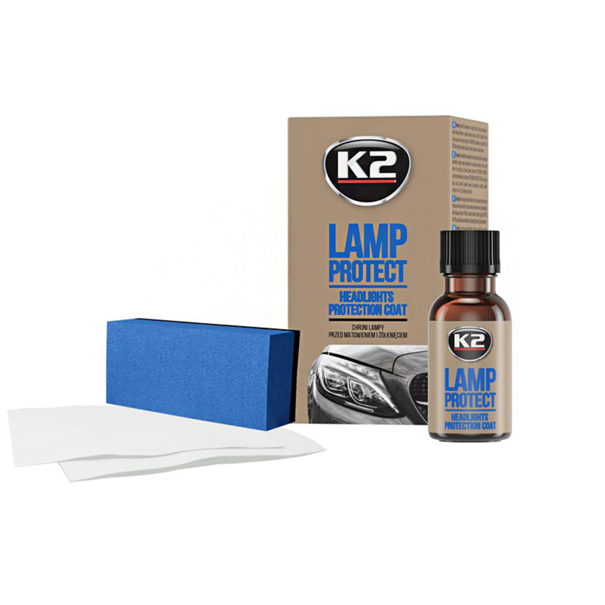 Захисне покриття для фар K2 Lamp Protect 10мл (K530) дивитися фото №1