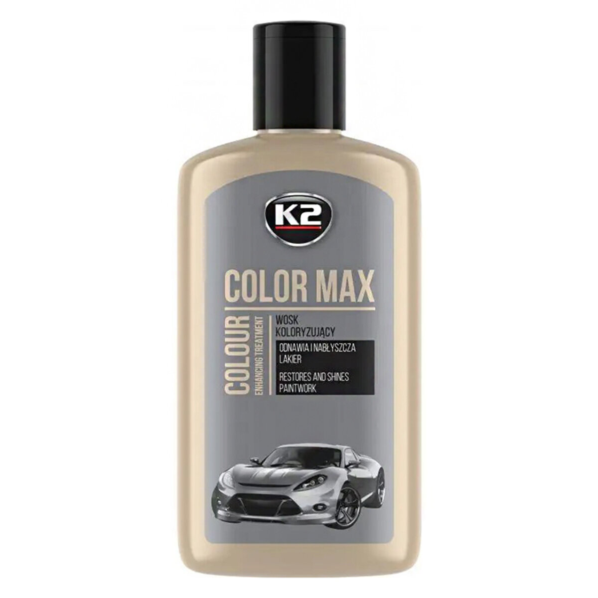 Поліроль (срібний) K2 COLOR MAX, 250мл (K020SILVER) дивитися фото №1