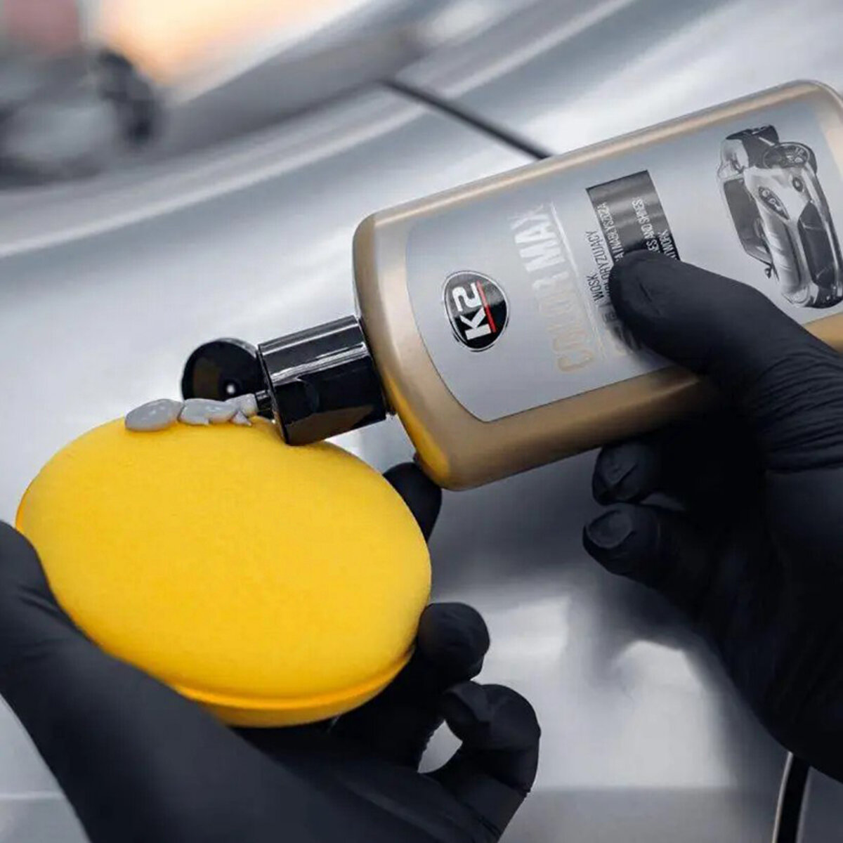 Поліроль (срібний) K2 COLOR MAX, 250мл (K020SILVER) дивитися фото №2