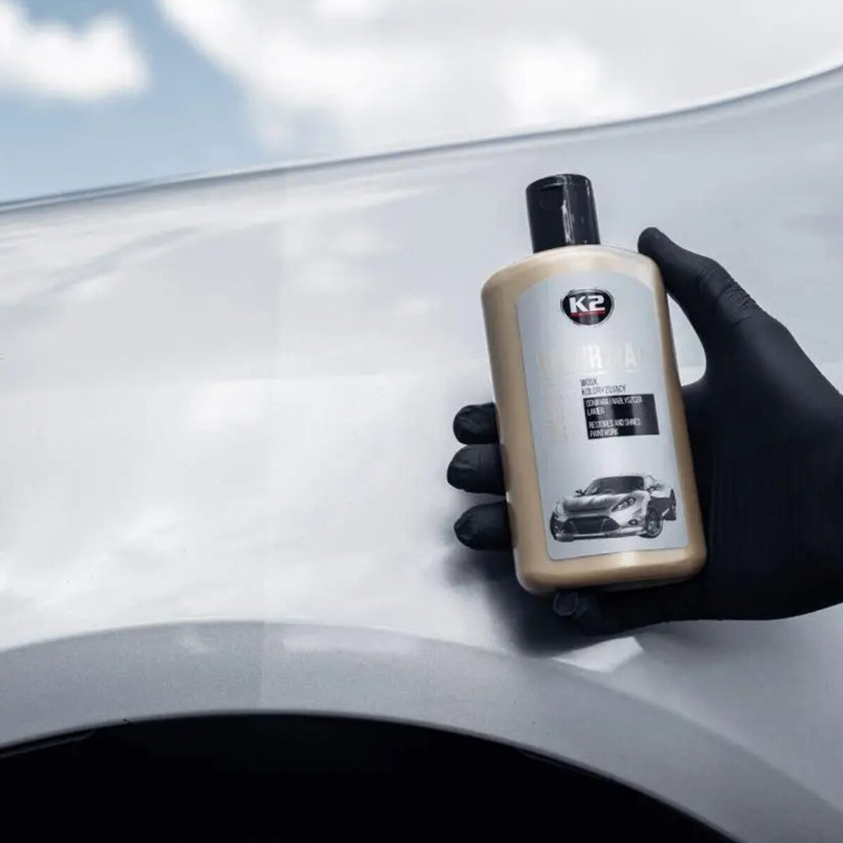 Поліроль (срібний) K2 COLOR MAX, 250мл (K020SILVER) дивитися фото №3