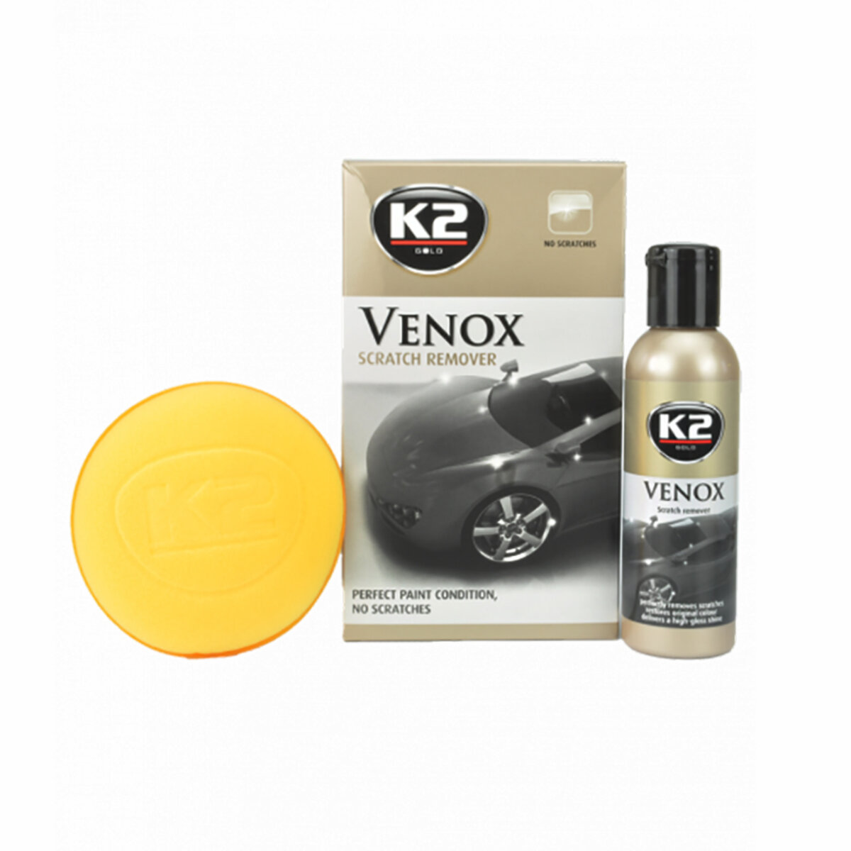 Молочко для полірування кузова K2 VENOX, 180г (G0501) дивитися фото №1