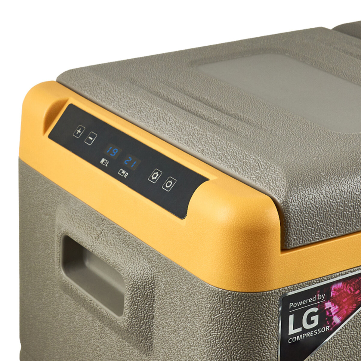 Холодильник автомобільний Brevia 33л (компресор LG) двокамерний 22555 (22555) дивитися фото №7