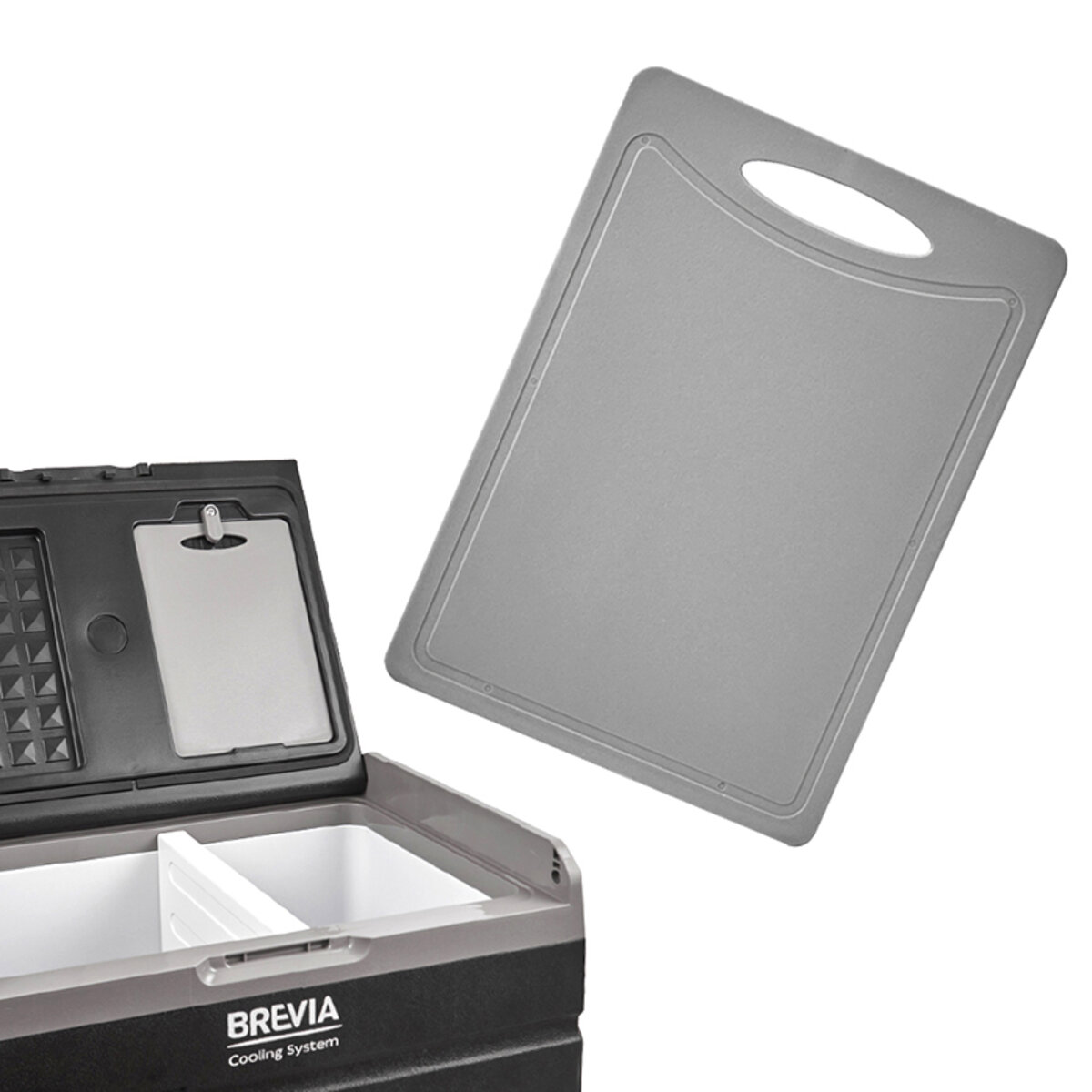 Холодильник автомобільний Brevia 38л двокамерний 22650 (22650) дивитися фото №5