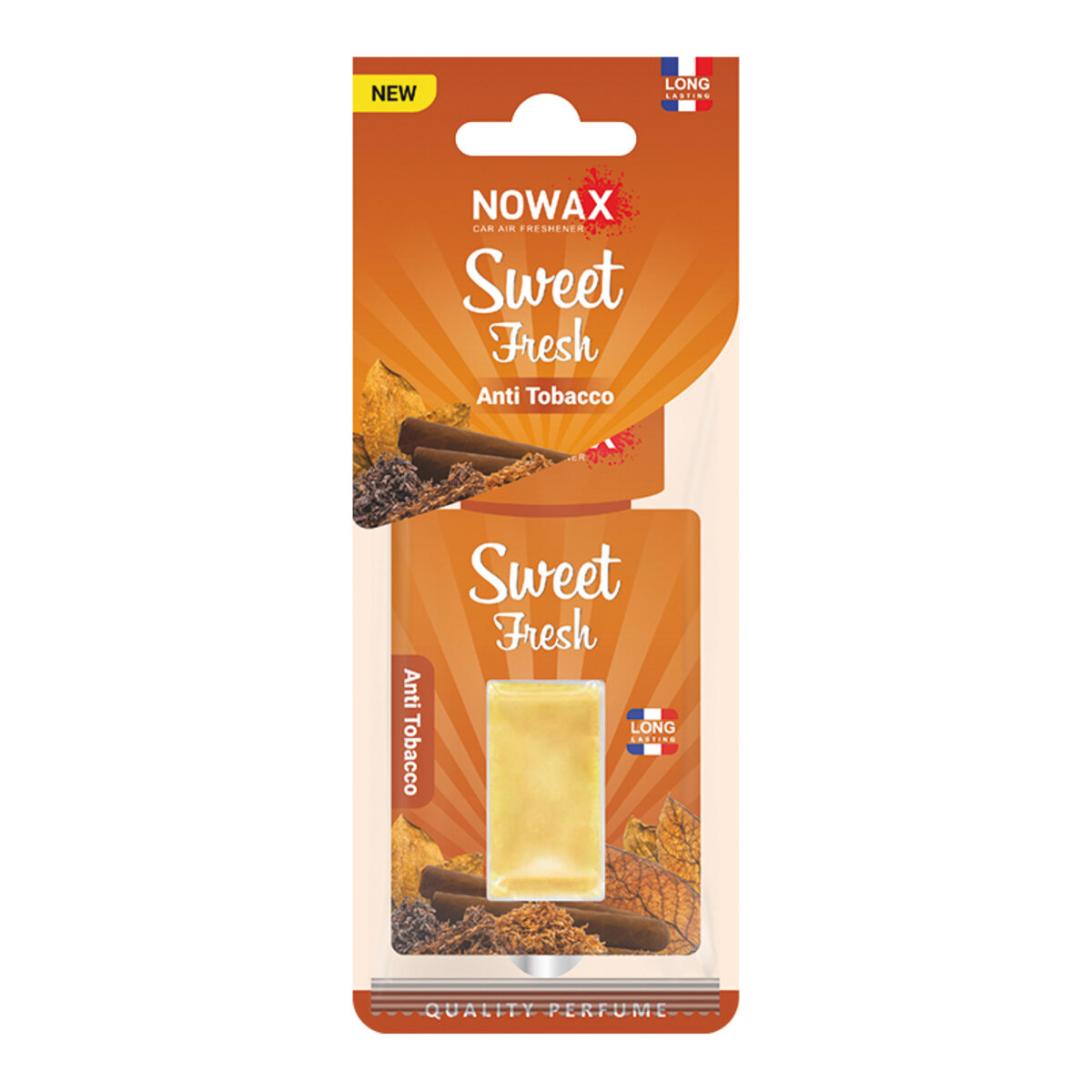 Автомобільний Ароматизатор мембранний Nowax Sweet Fresh - Anti Tobacco (NX00120) | Аромат: Антитютюн дивитися фото №1