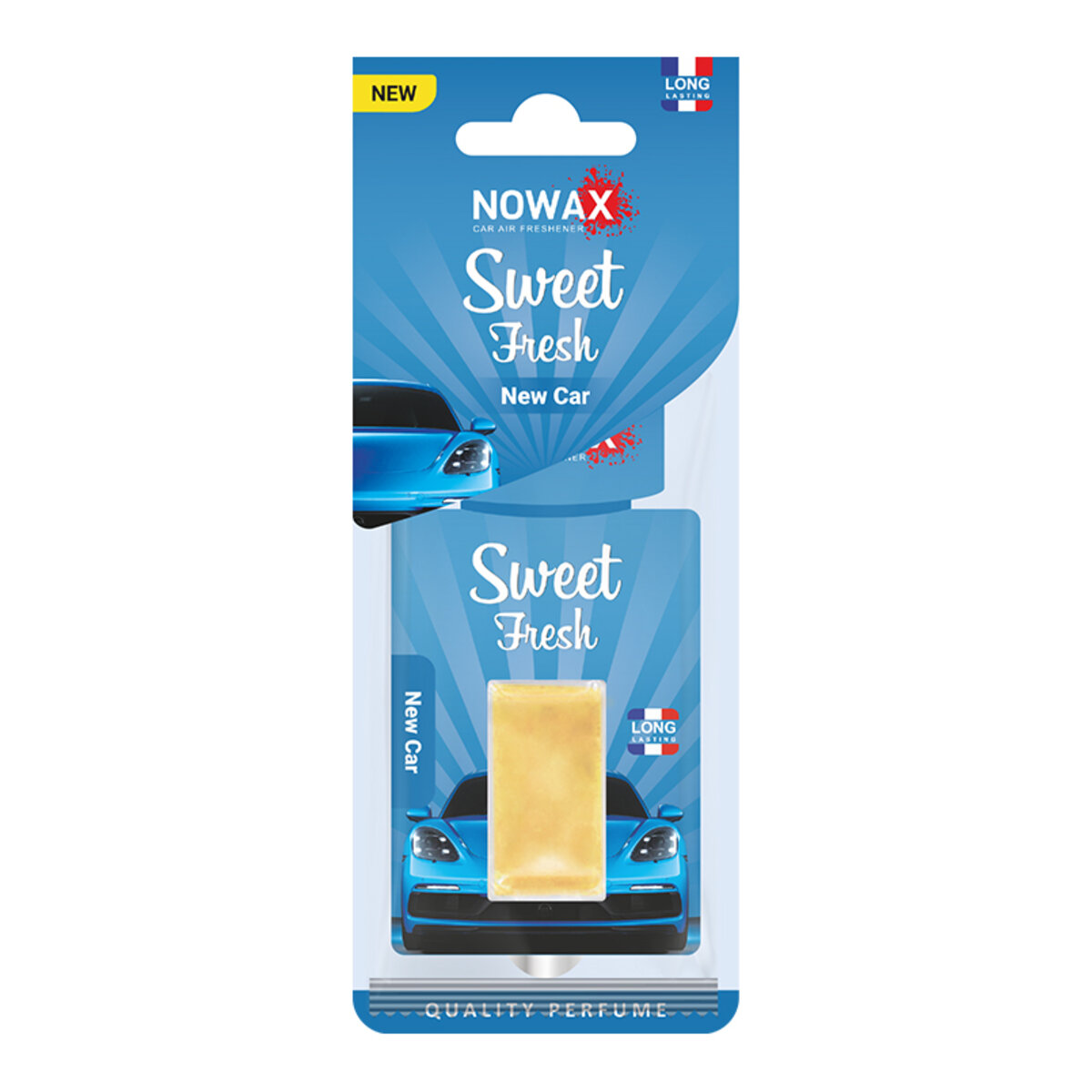 Автомобільний Ароматизатор мембранний Nowax Sweet Fresh - New Car (NX00125) | Аромат: Нова машина дивитися фото №1