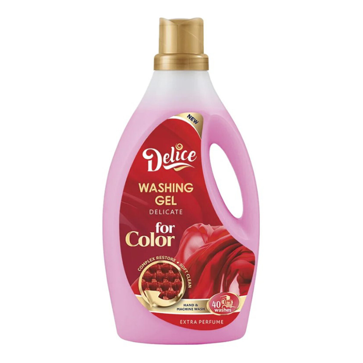 Гель для прання Delice для кольорових речей 2л (DL52049) дивитися фото №1