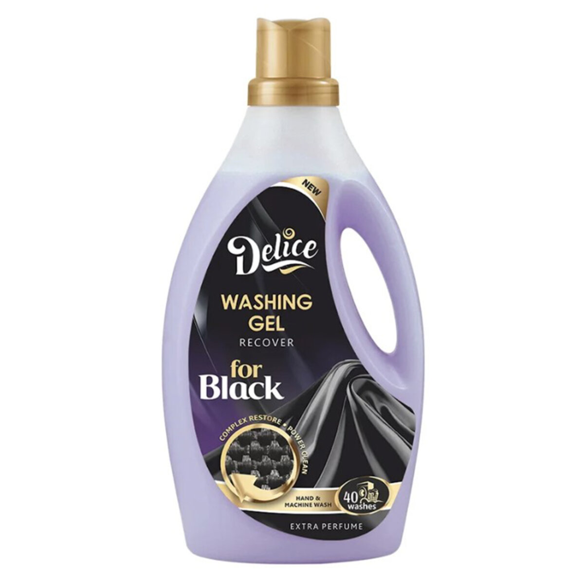 Гель для прання Delice для темних речей 2л (DL52056) дивитися фото №1
