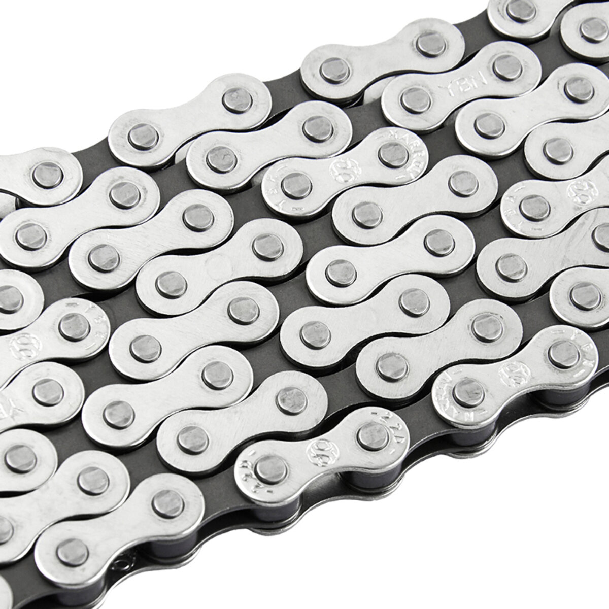Ланцюг велосипедний Greys 1шв. S410 Half Silver, 112 ланок (GR24020) дивитися фото №1