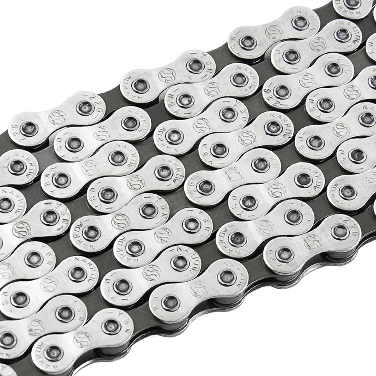 Ланцюг велосипедний Greys 8шв. S88 Silver/Grey, 116 ланок (GR24228) дивитися фото №1