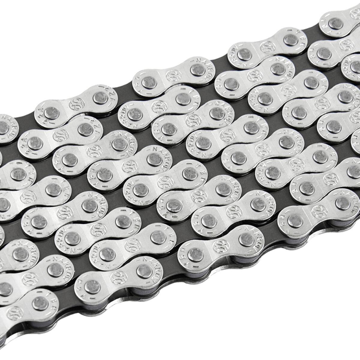Ланцюг велосипедний Greys 7-8шв. S52 Half Silver, 116 ланок (GR24217) дивитися фото №1