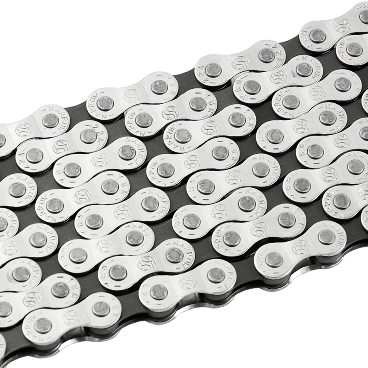 Ланцюг велосипедний Greys 6-7шв. S50 Half Silver, 116 ланок (GR24216) дивитися фото №1