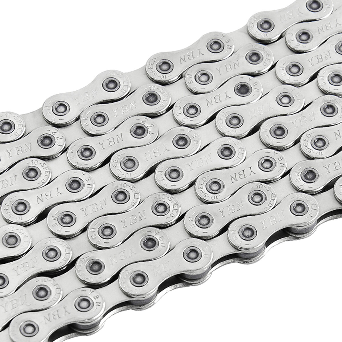 Ланцюг велосипедний Greys 10шв. S10 Silver/Silver, 116 ланок (GR24210) дивитися фото №1