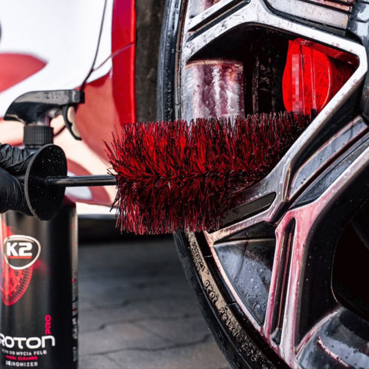 Щітка K2 Scepter Pro Wheel Brush для миття дисків та ковпаків (D7010) дивитися фото №5