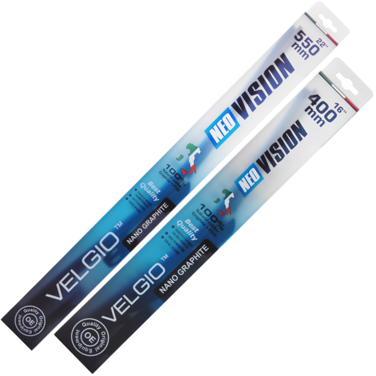 Комплект щіток склоочисників безкаркасних Velgio Neo Vision для Renault Dokker з 2015 (sk_73) дивитися фото №1