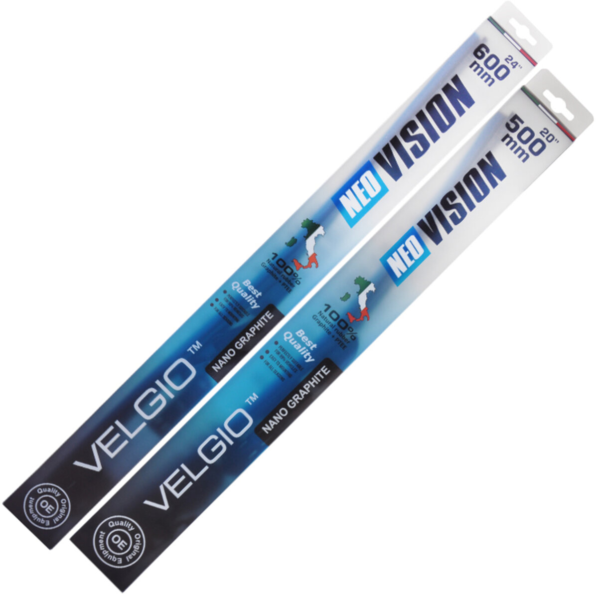 Комплект щіток склоочисників безкаркасних Velgio Neo Vision для Audi A4 з 2015 (sk_82) дивитися фото №1