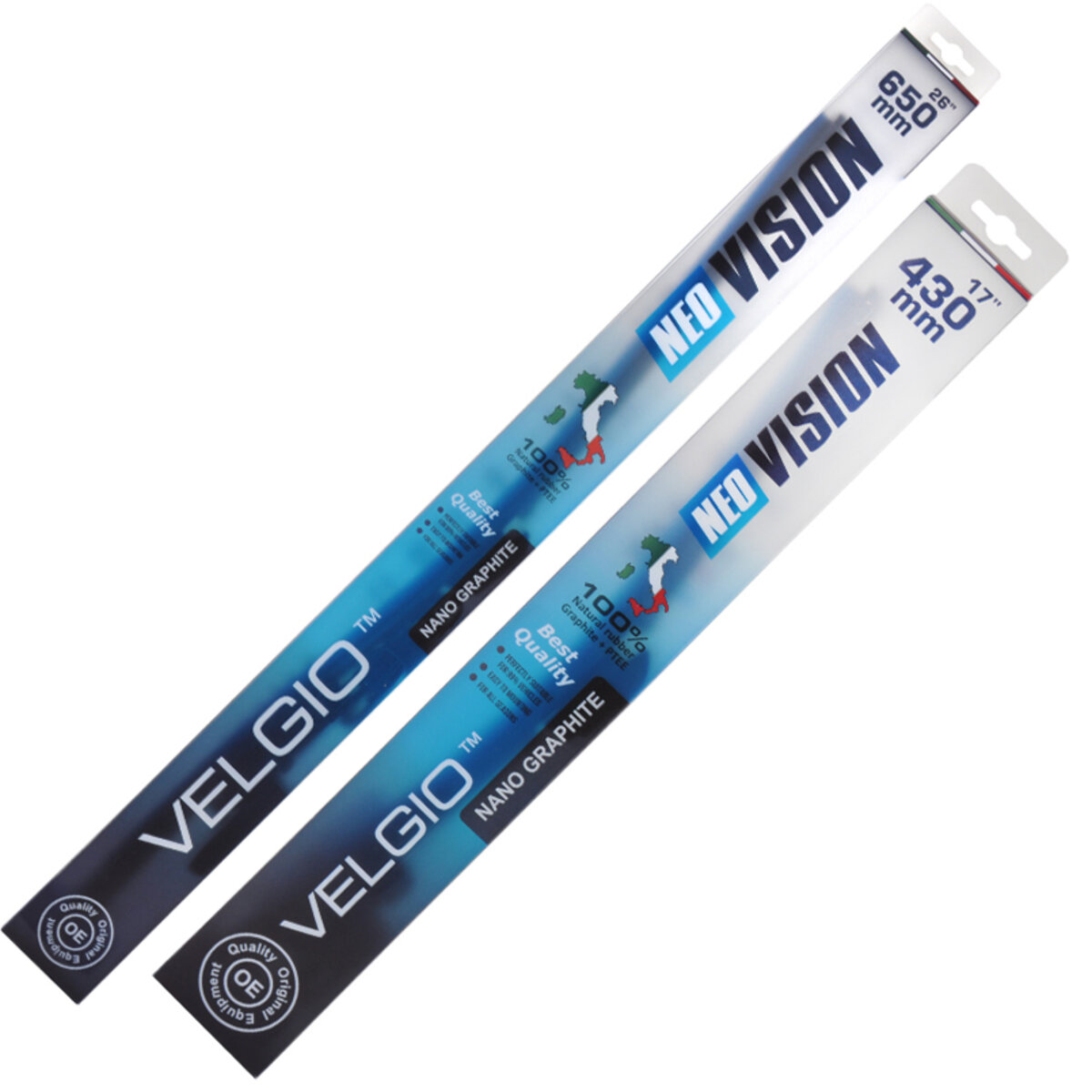 Комплект щіток склоочисників безкаркасних Velgio Neo Vision для Honda CR-V 2016-2022 (sk_59) дивитися фото №1