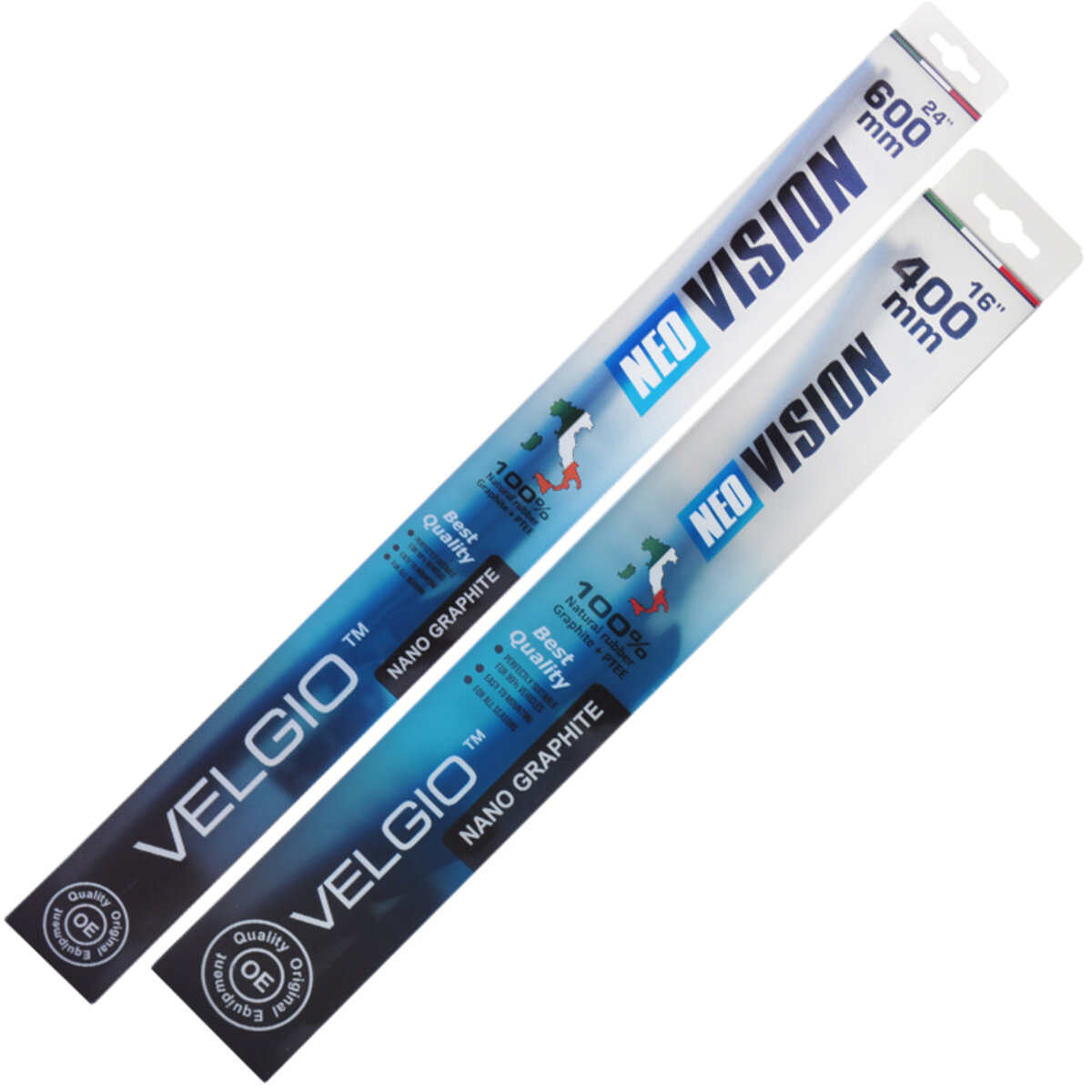 Комплект щіток склоочисників безкаркасних Velgio Neo Vision для Renault Megane 2008-2015 (sk_46) дивитися фото №1