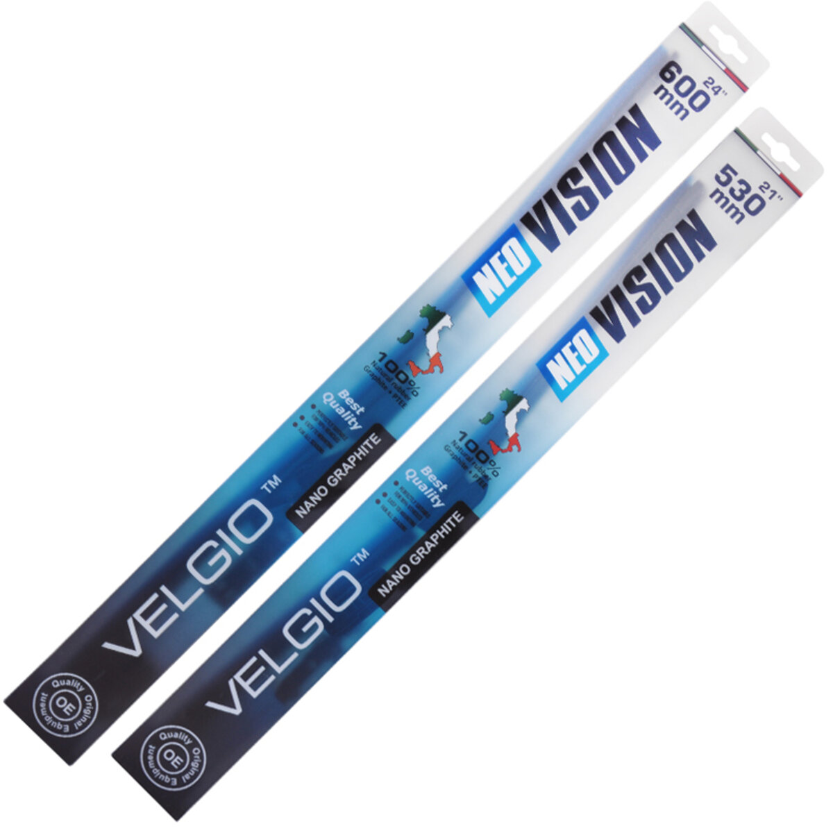 Комплект щіток склоочисників безкаркасних Velgio Neo Vision для Mitsubishi ASX 2010-2023 (sk_70) дивитися фото №1