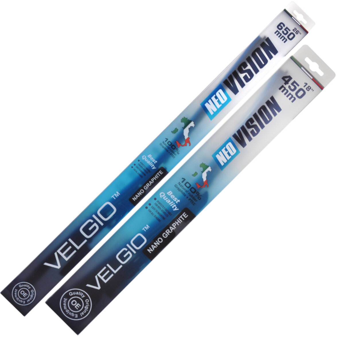 Комплект щіток склоочисників безкаркасних Velgio Neo Vision для Mitsubishi Outlander 2013-2021 (sk_71) дивитися фото №1