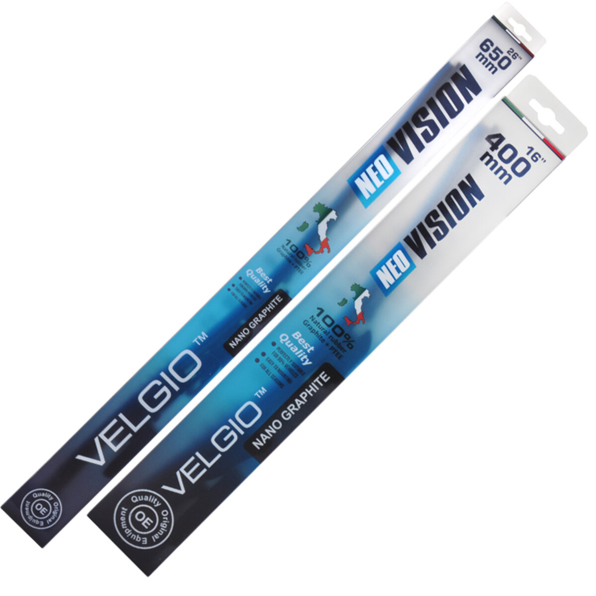 Комплект щіток склоочисників безкаркасних Velgio Neo Vision для Nissan Leaf 2010-2018 (sk_49) дивитися фото №1