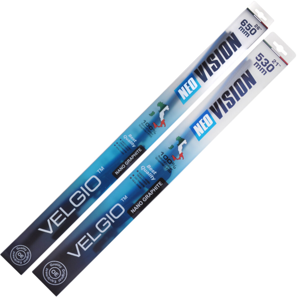 Комплект щіток склоочисників безкаркасних Velgio Neo Vision для Lexus RX 2015-2022 (sk_65) дивитися фото №1