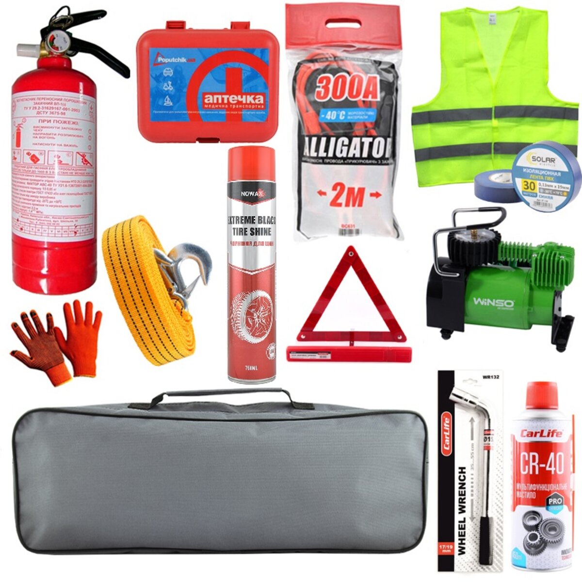Экстренный ремонтный набор автомобилиста Winso (na_3) смотреть фото №1