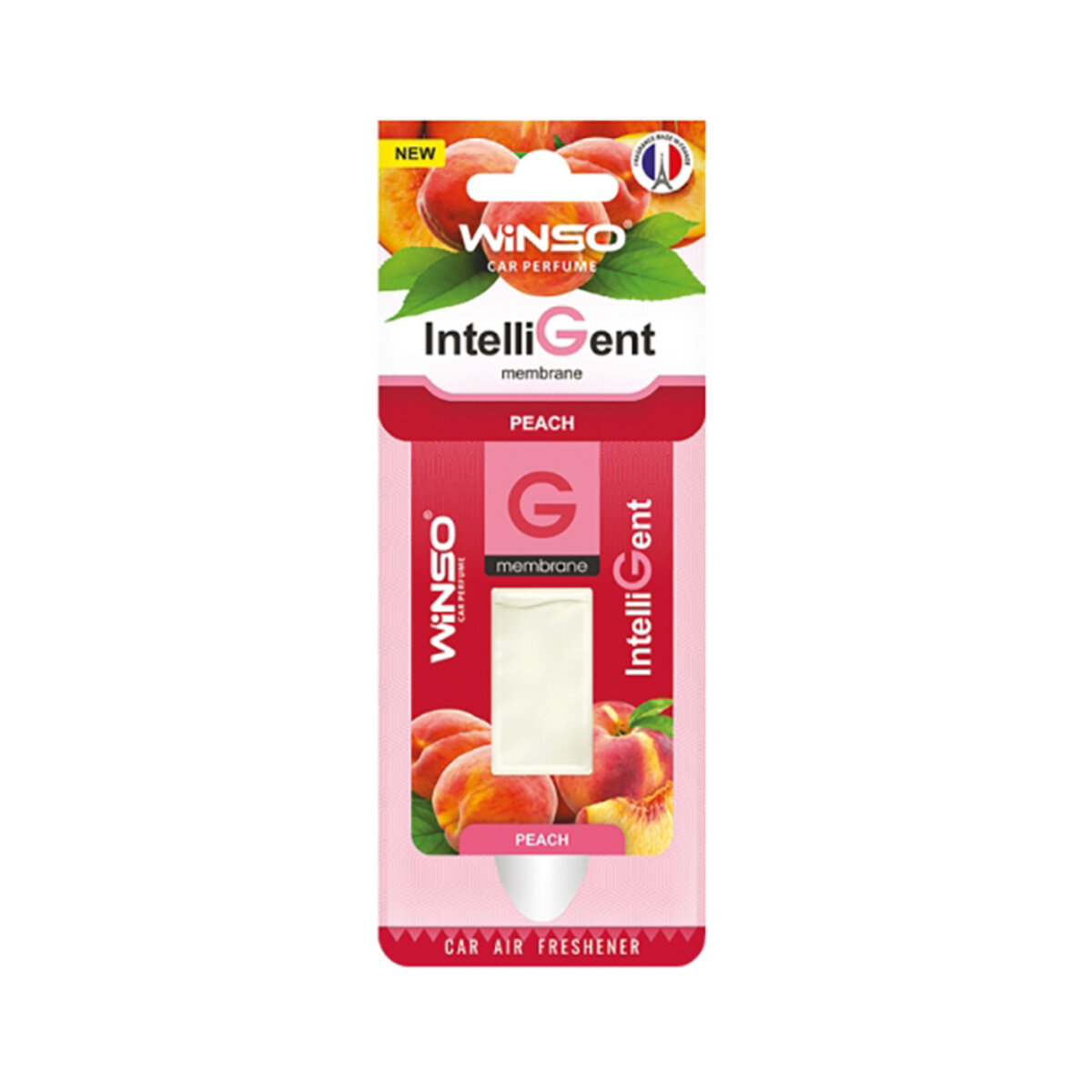 Автомобільний Ароматизатор Winso з мембраною IntelliGent - Peach (536700) | Аромат: Фруктовий дивитися фото №1