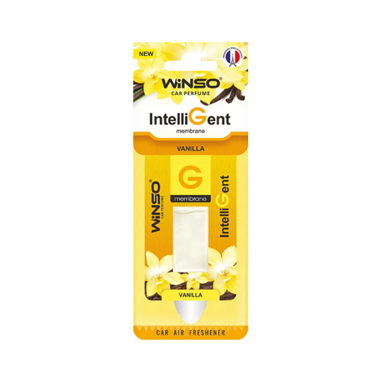 Автомобільний Ароматизатор Winso з мембраною IntelliGent - Vanilla (536730) | Аромат: Ваніль дивитися фото №1