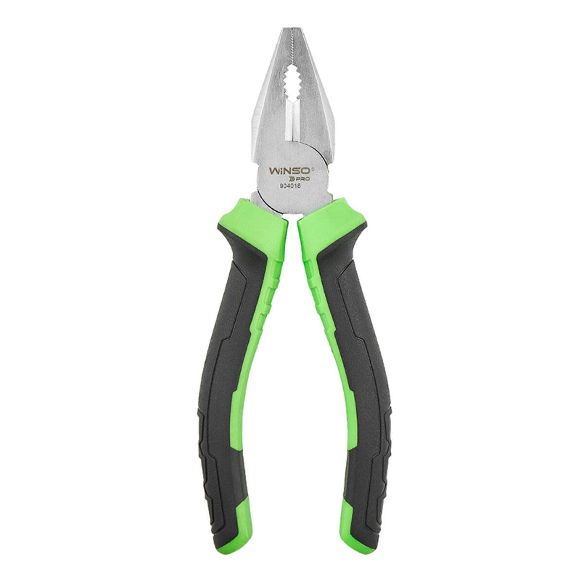 Плоскогубці Winso Pro комбіновані Cr-V 160мм, двокомпонентна ручка (904016) дивитися фото №2