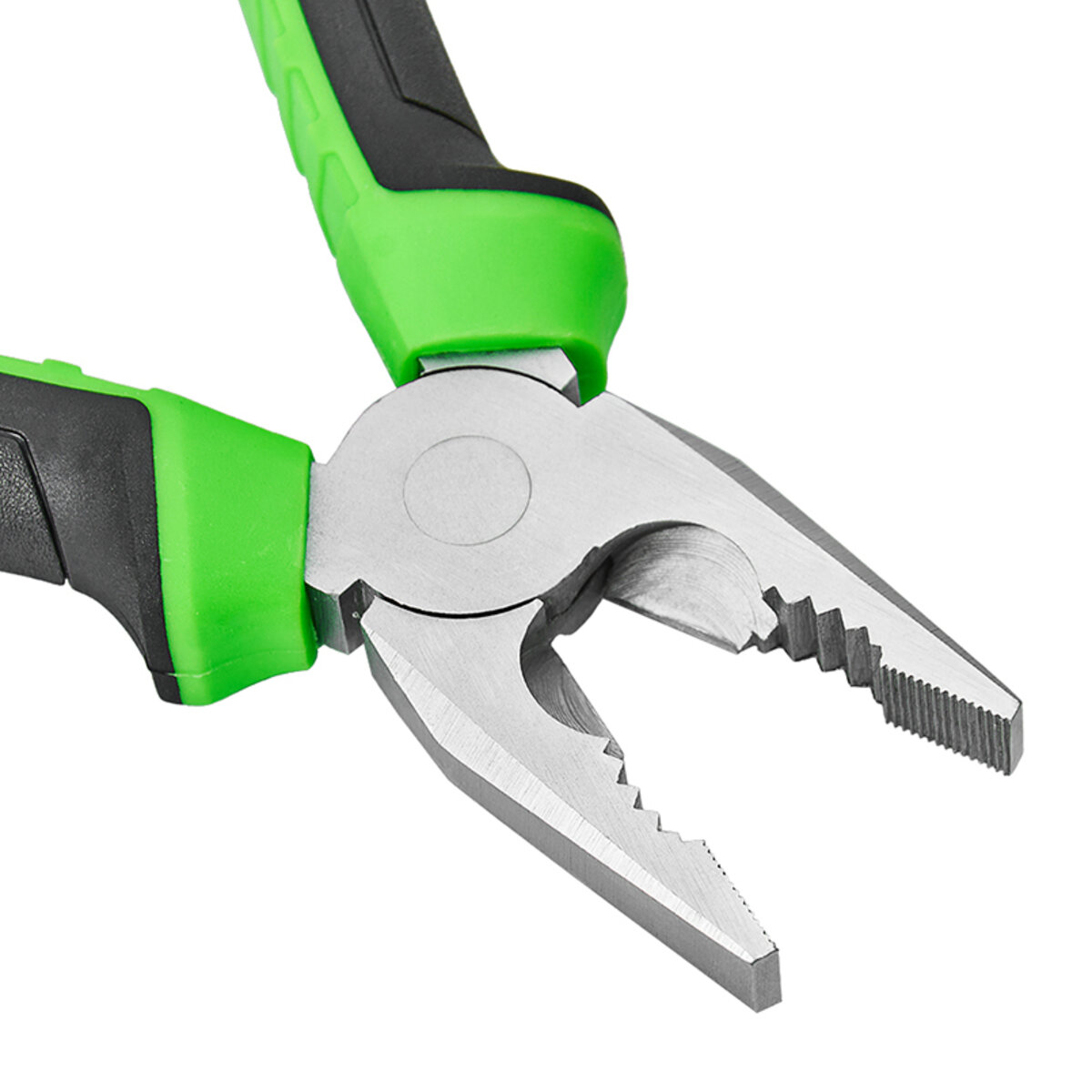 Плоскогубці Winso Pro комбіновані Cr-V 180мм, двокомпонентна ручка (904018) дивитися фото №3