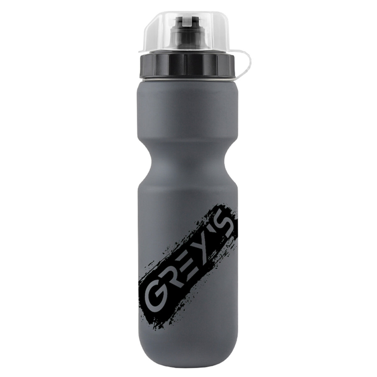 Велосипедна фляга Greys 750мл сіра з мембраною та захисним ковпачком GR15880 (GR15880) дивитися фото №1