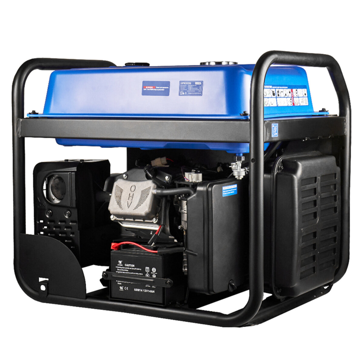 Генератор Brevia інверторний бензиновий 9,0кВт (ном 8,5кВт) з електростартером (GP9000Xi) дивитися фото №3